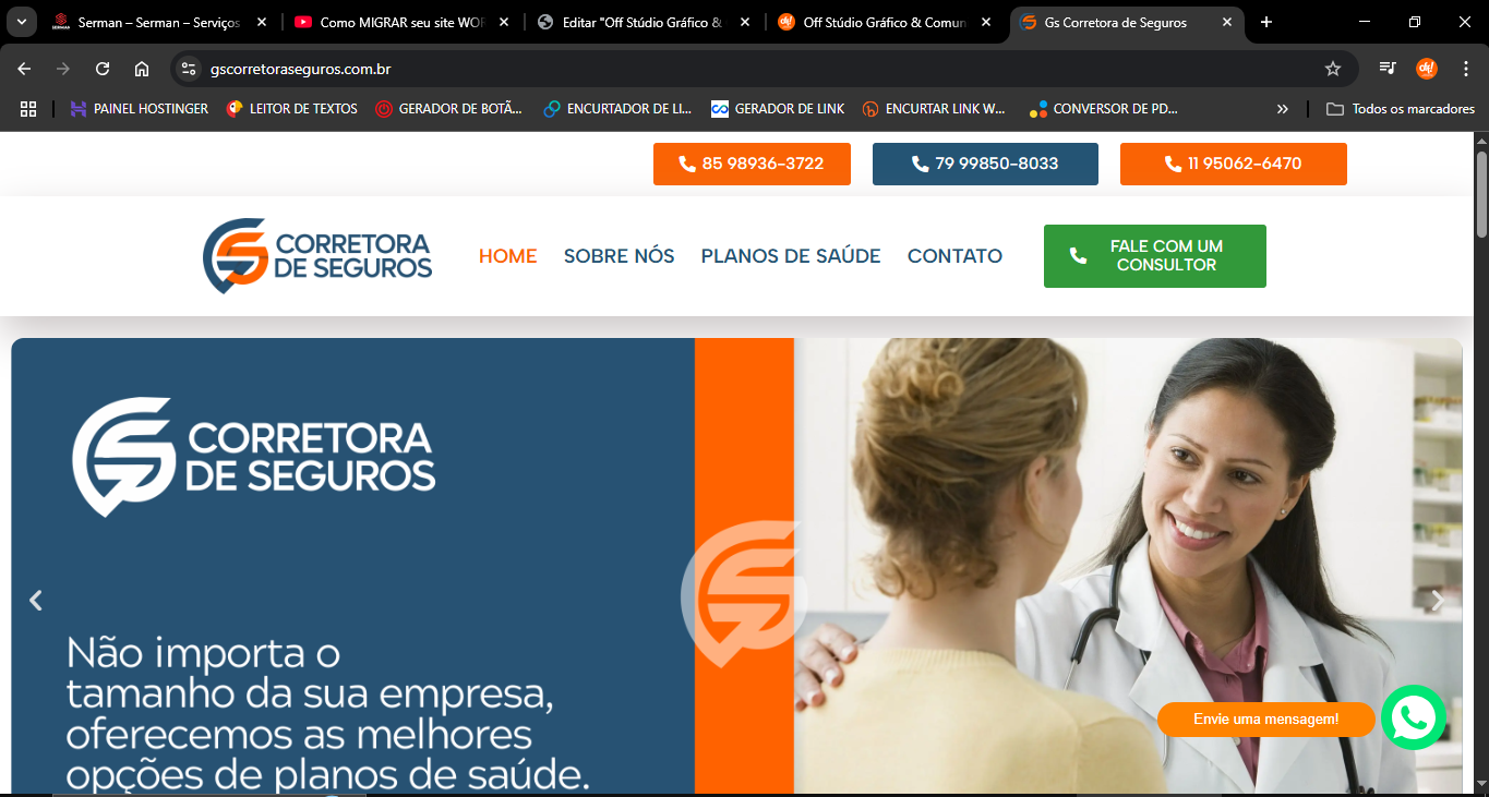 SITE GS CORRETORA